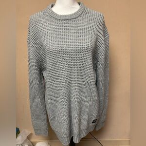 Bearded Goat Odis Boatyard Cozy Gray Sweater, L